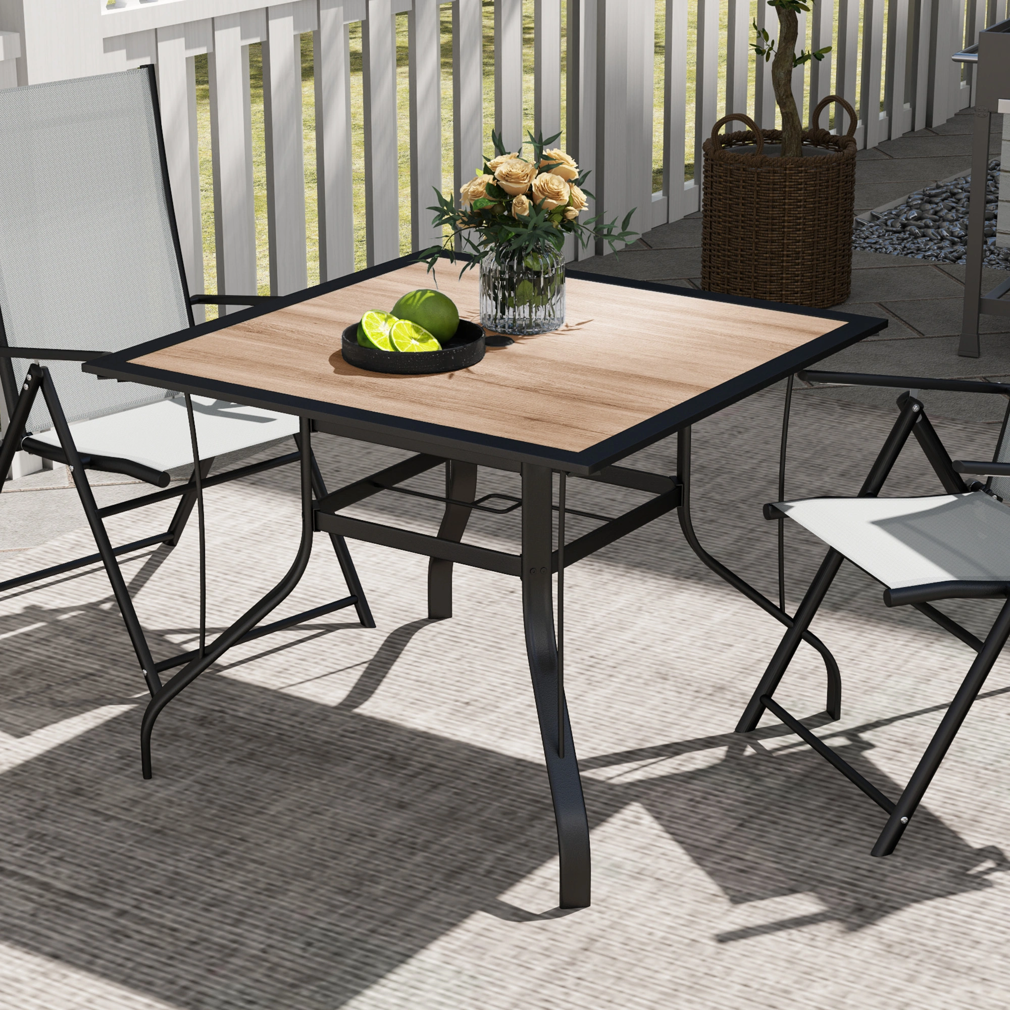 Compact Folding Camping Table with Integrated Sink - Portable Outdoor Dining Table, Lightweight Picnic Table for Travel