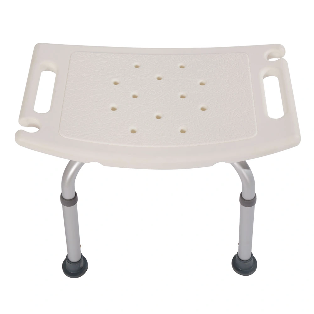 1 x 1.35mm White Bath Chair, Simple Shower Seat for Bathroom Safety and Accessibility view 2