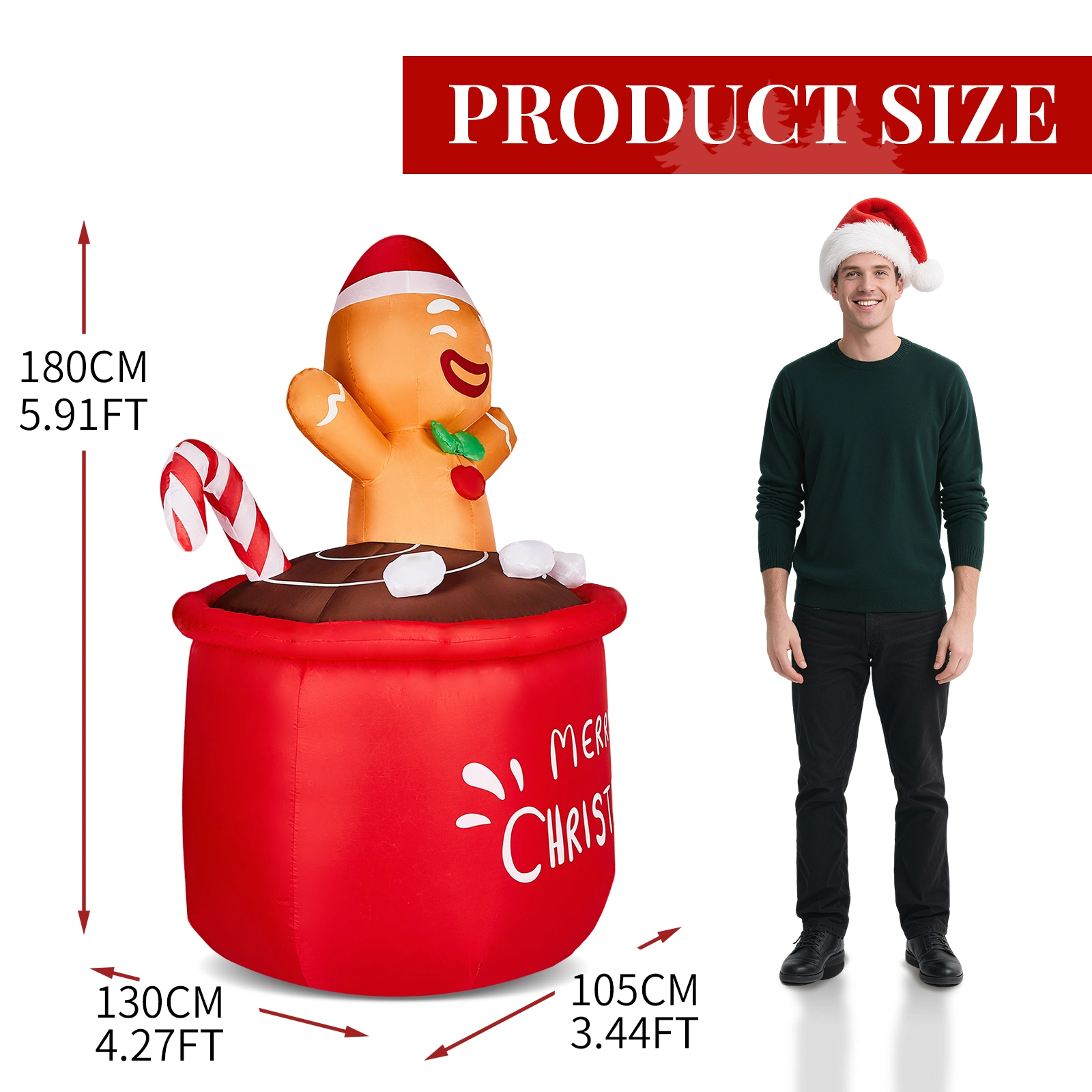 6.5FT Christmas Infl view 3