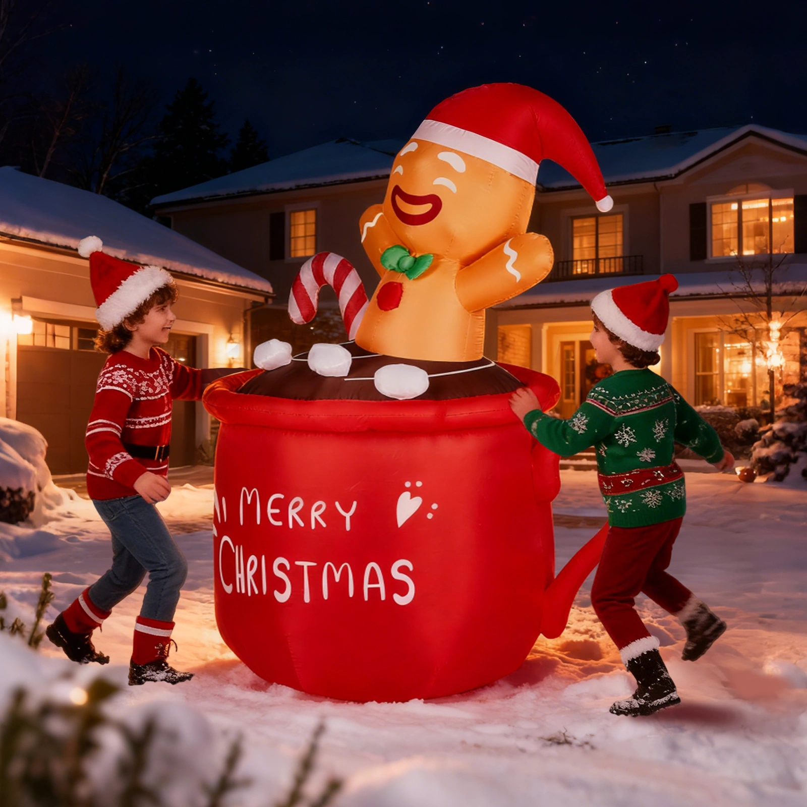 6.5FT Christmas Infl view 7