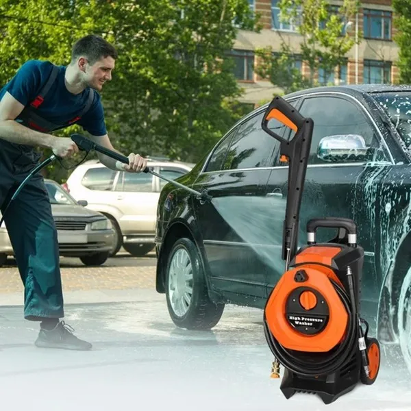 110.00V 203A 1400.00W High Pressure Cleaner Orange view 6
