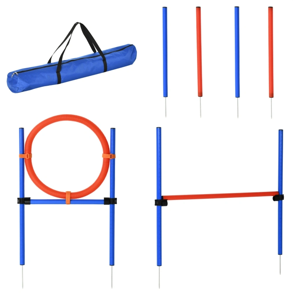 Professional Dog Agility Training Equipment Set - Obstacles, Jumps & Tunnels for K9 Fitness & Competition view 2