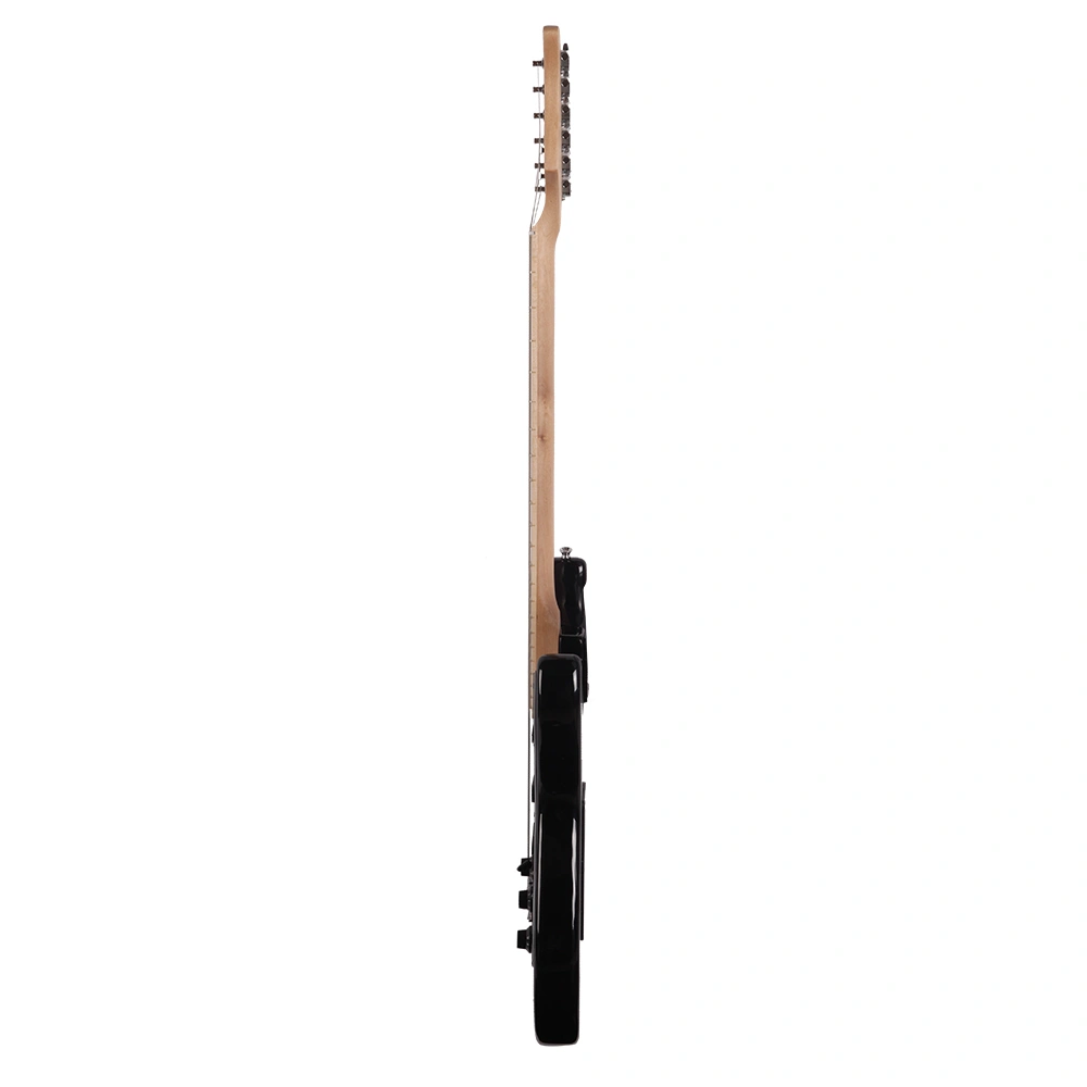 GST Stylish Electric Guitar Kit with Black Pickguard Black view 3