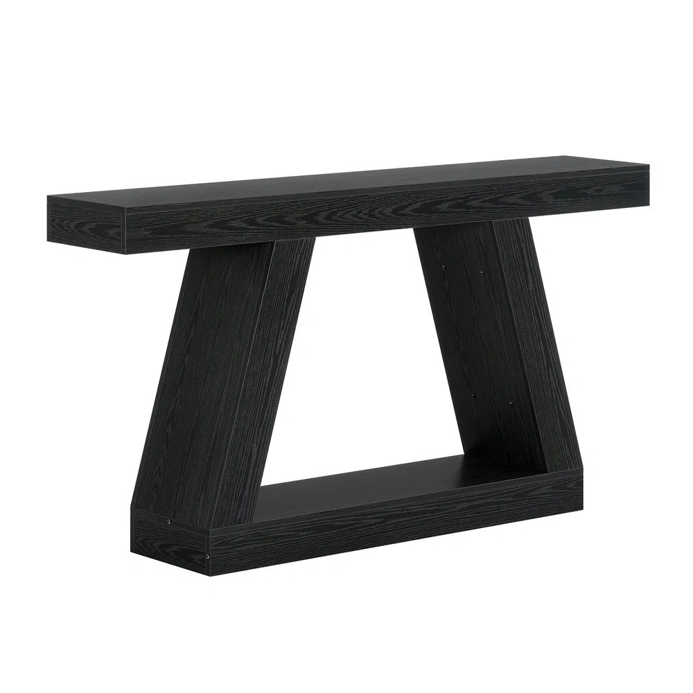Sleek Long Console Table Sofa Table Living Room Entryway Hallway Table view 2