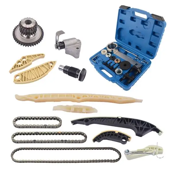 Timing Chain & Tool Kit 2014-2020 Replacement for Audi VW 1.8 2.0 TSI Jetta GTI Passat A4 A6 06K109467K 06H109467AF view 6