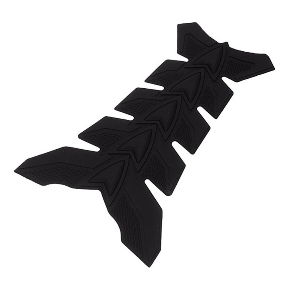 Universal Motorbike Motorcycle Tank Scratch Protector 3D Rubber Anti-Scratch Sticker Pad view 4