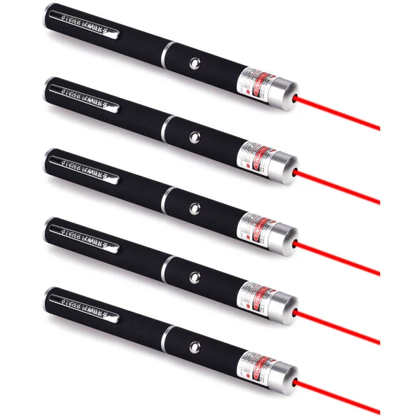 5 PCS Small Laser Pointer Pen 650nm Red Light Visible Beam 1mW For conference presentation(US Logistics only For USPS.TK/TMEU only For self-pickup) view 4