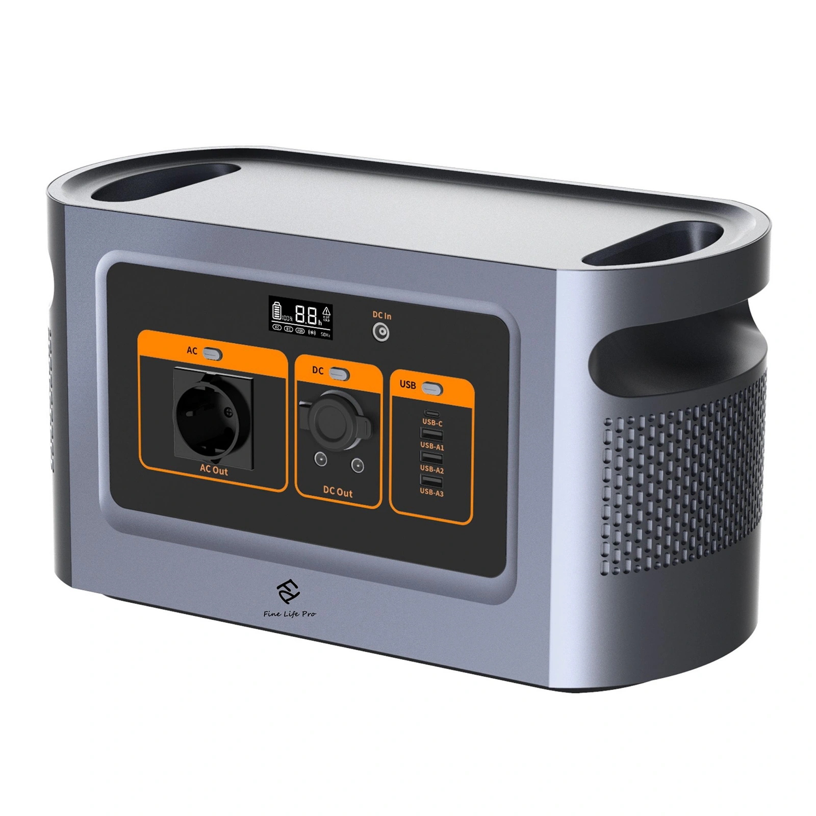 500Wh Portable Power Station 1008W, 450,000mAh 22.4V Quick Charge Generator for Camping, RV, Outdoor