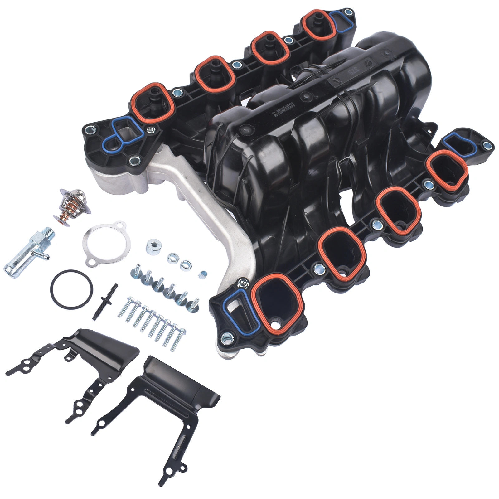 Upper Engine Intake Manifold for Ford E150 E250 F150 Lobo 4.6L 2007 2008 #7L3Z-9424-F 615-375 019495456162 view 9