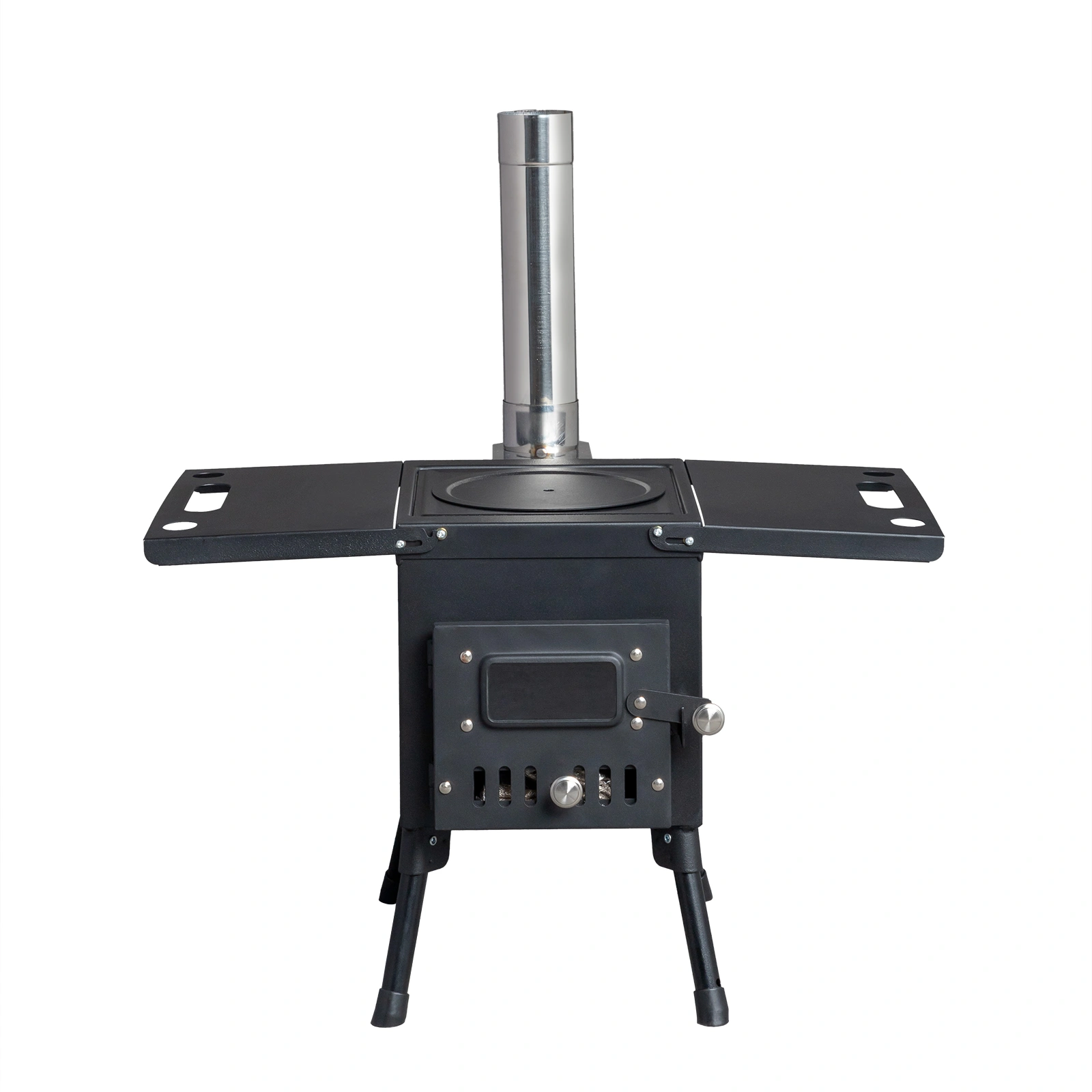 Wood Camping Stove Black 57.5*31*37cm view 3