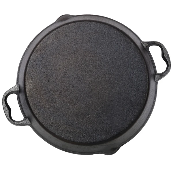 17inch Pre-Seasoned Cast Iron Skillet, Cast Iron Pan,Dual Assist Handles,Use for Grill, Stovetop, Induction, Oven Safe Cookwa view 4