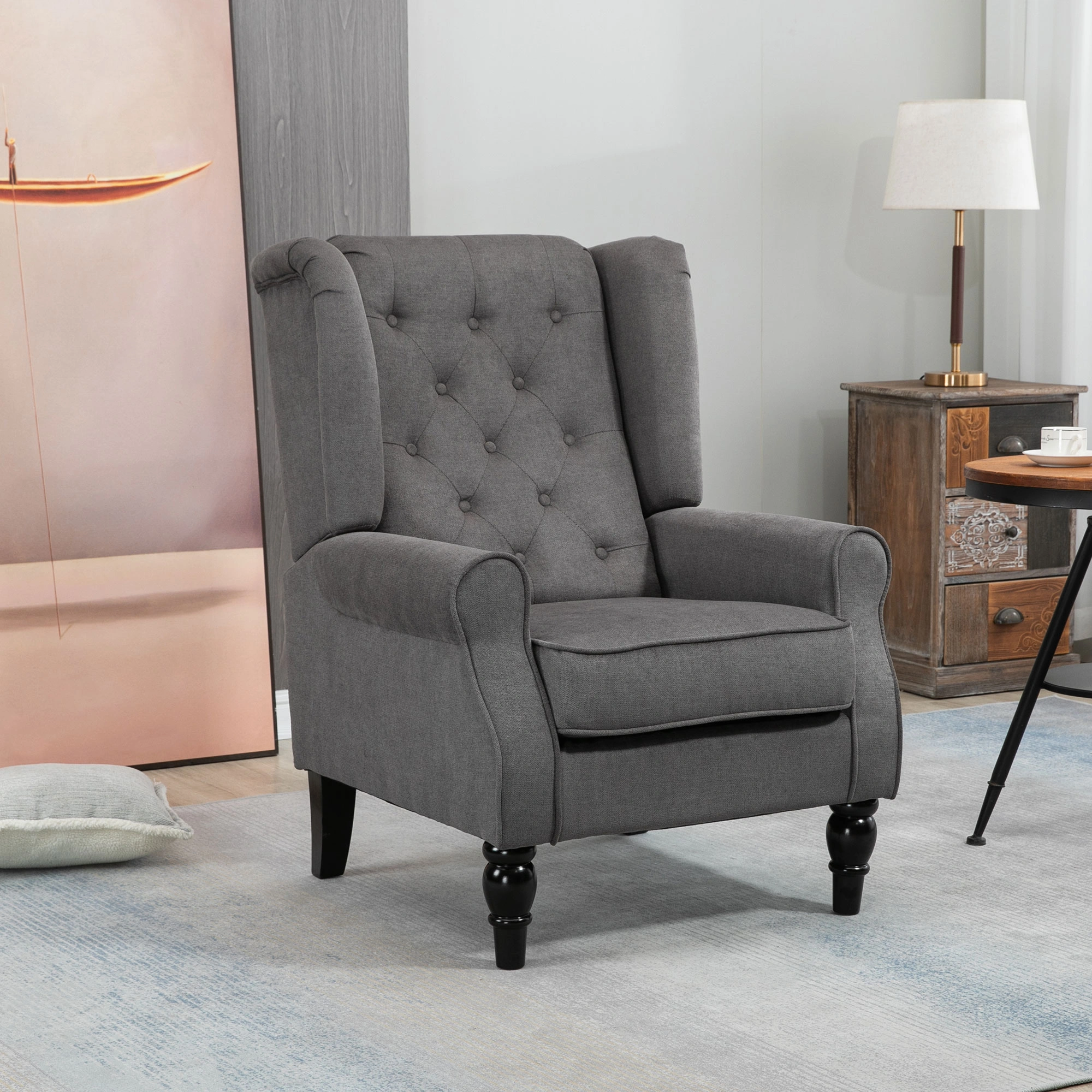 Wingback Accent Chair