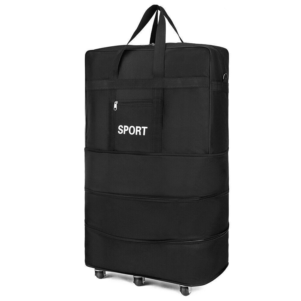 42" Extra Large Lightweight Luggage Trolley Suitcase Travel Bag with Handle NEW view 3