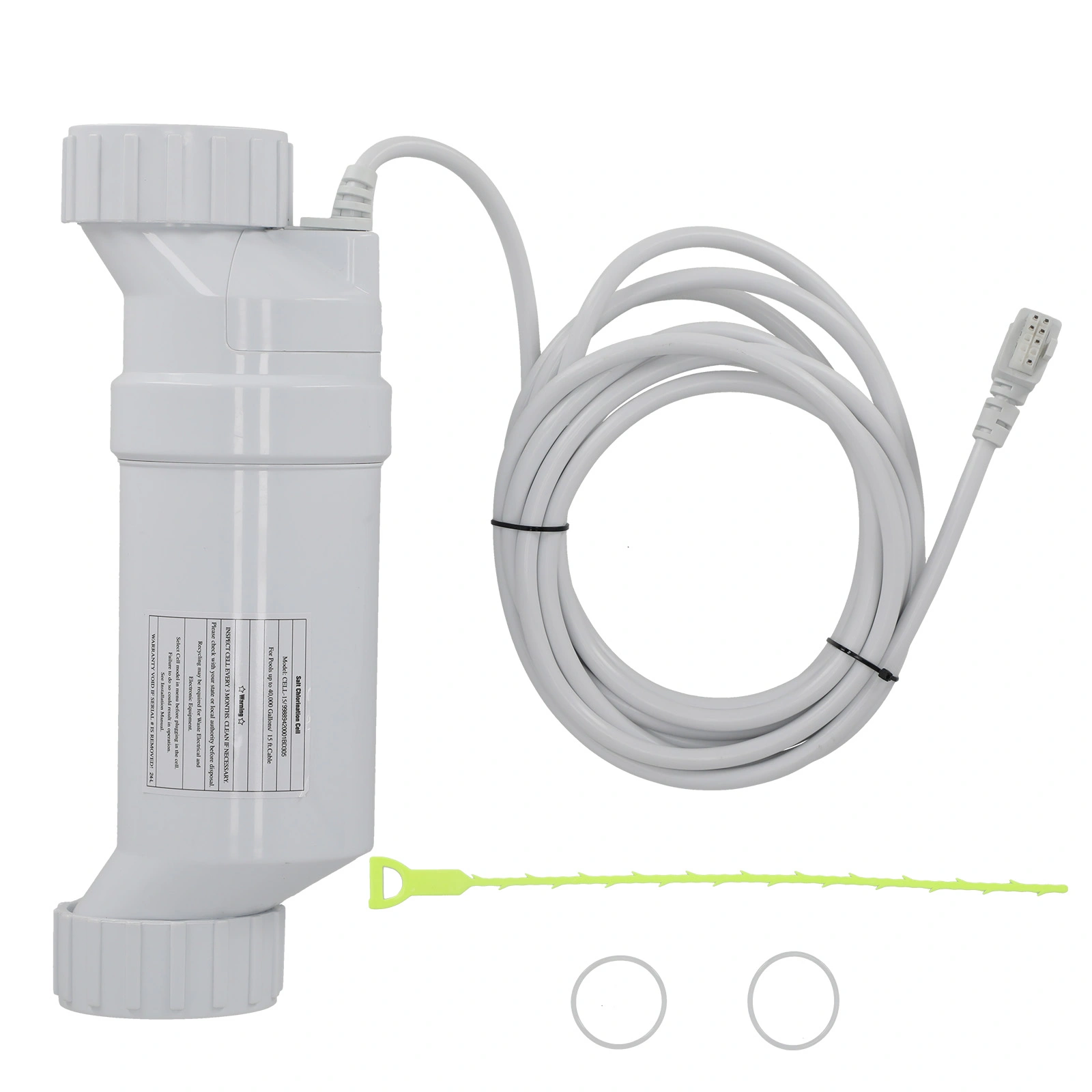Pool Salt Chlorinator Fit For Hayward W3t-Cell-15 Swimming Pool Salt Chlorine Generator 40,000 Gallons W3T-CELL-15, T-CeLL-15, BLW1T15H, BLT15H