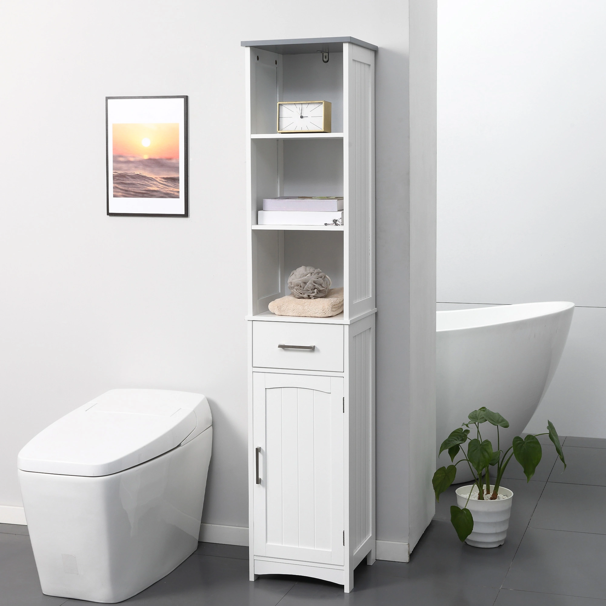 Bathroom Cabinet ( Amazon Shipping)(Prohibited by WalMart)