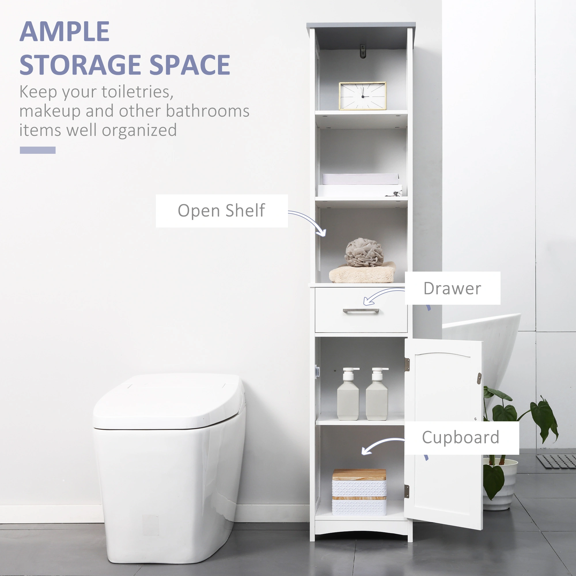 Bathroom Cabinet ( Amazon Shipping)(Prohibited by WalMart) view 3