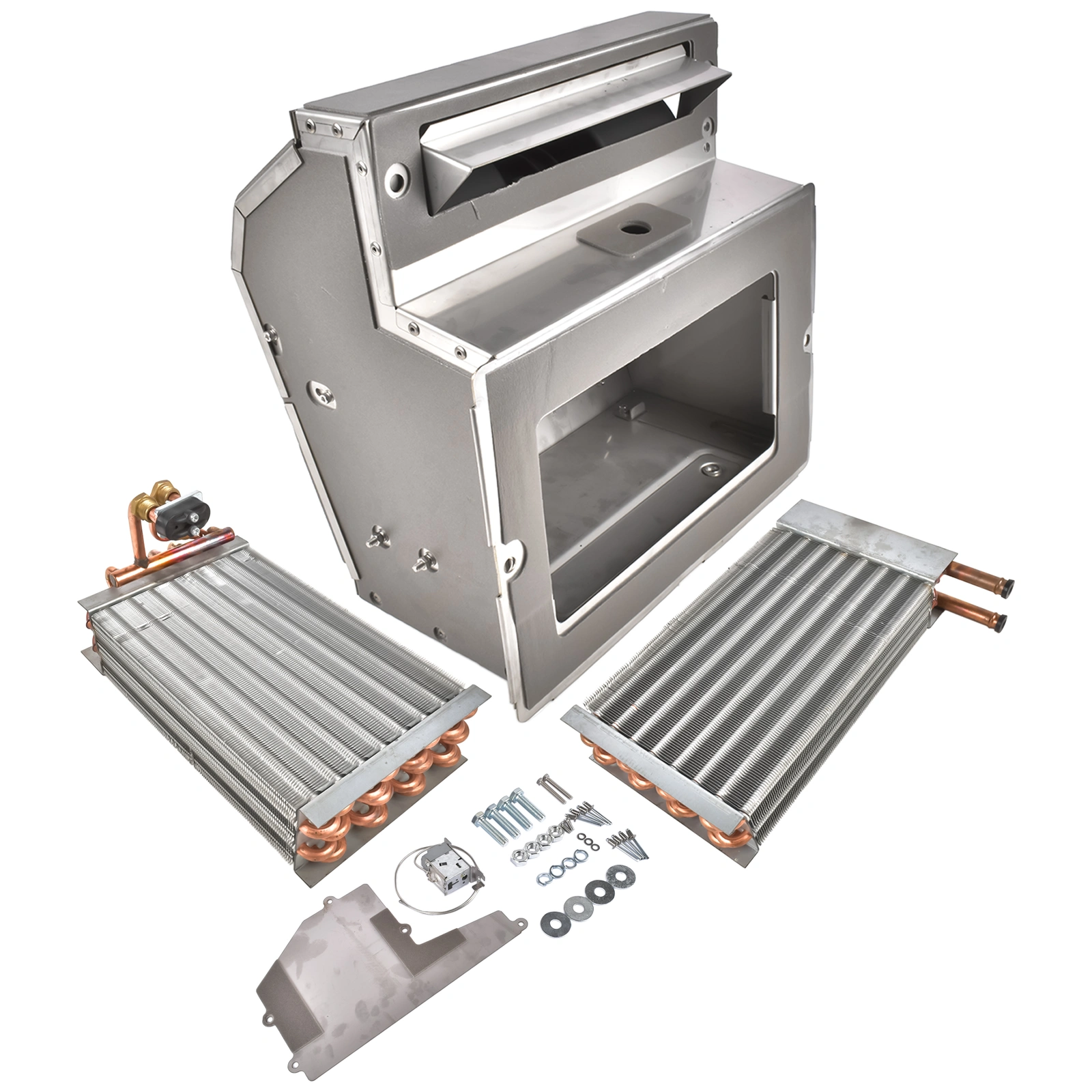 Stainless Steel A/C Heater Box Assembly Replacement for Kenworth W900 - Air Conditioning Heater Unit view 2