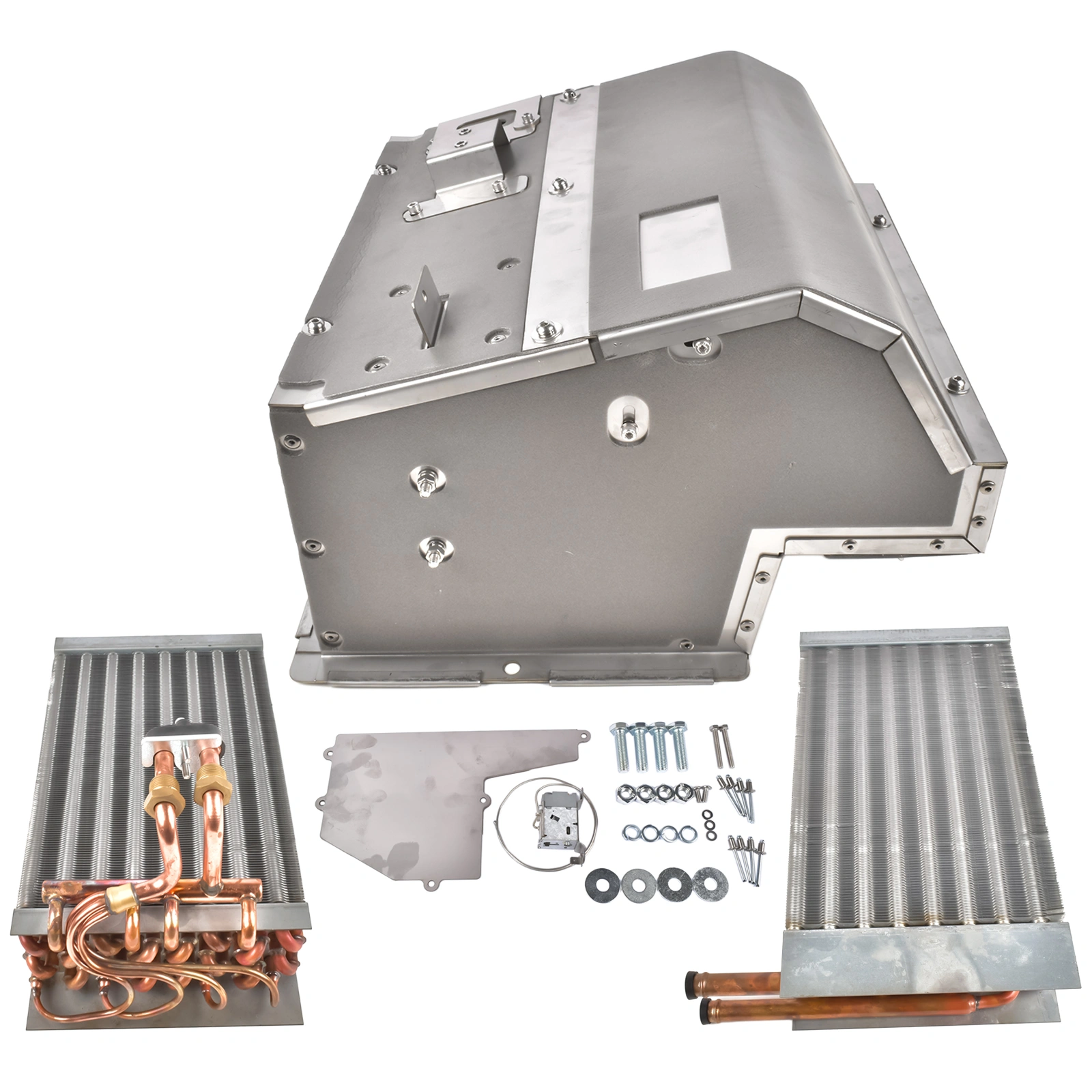 Stainless Steel A/C Heater Box Assembly Replacement for Kenworth W900 - Air Conditioning Heater Unit view 3