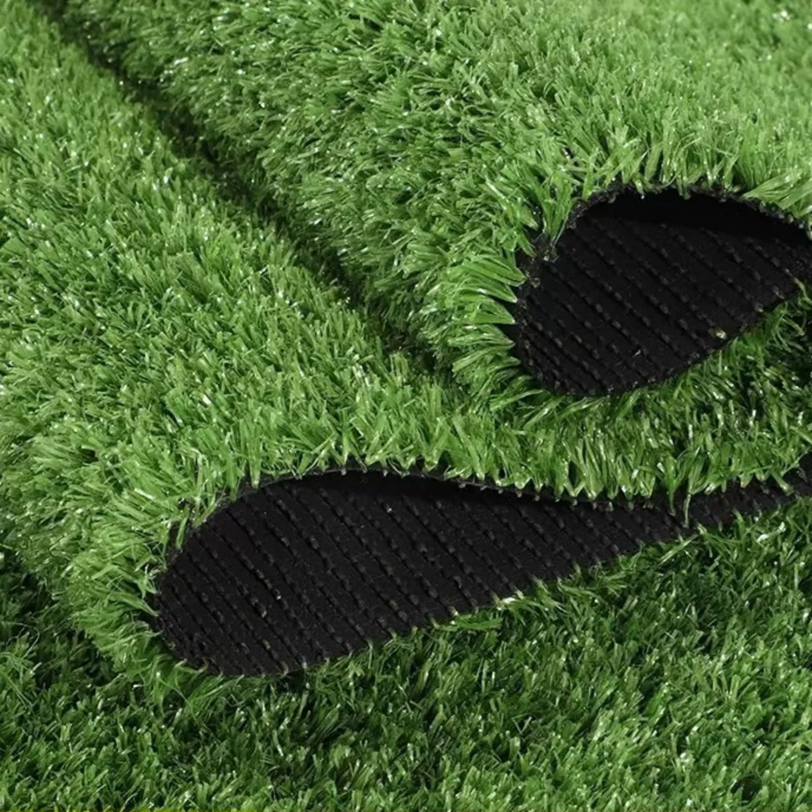 3ft x 16ft Premium Artificial Turf Mat with Drainage Holes, Thick Fake Grass with Rubber Backing for Indoor Outdoor Pet Garden Lawn Patio Balcony view 2
