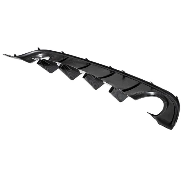 Rear Bumper Diffuser Lip Carbon Fiber fit for Dodge Charger SRT R/T Scat Pack 15-20 view 3