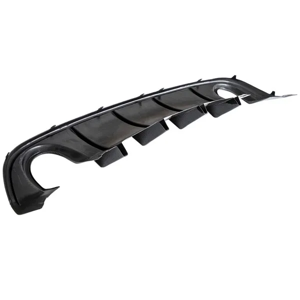 Rear Bumper Diffuser Lip Carbon Fiber fit for Dodge Charger SRT R/T Scat Pack 15-20 view 4