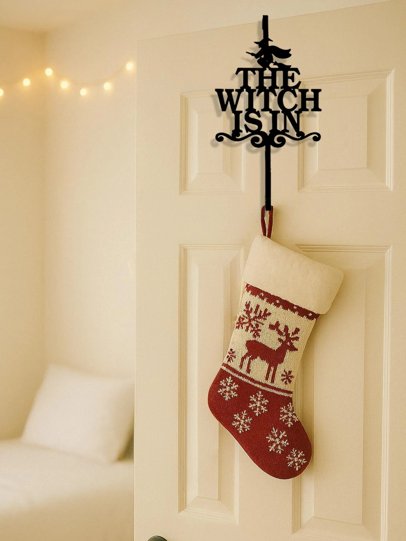 CIFbuy Heavy Duty Single Hook Wreath Hanger - Indoor Outdoor Door Wreath view 5
