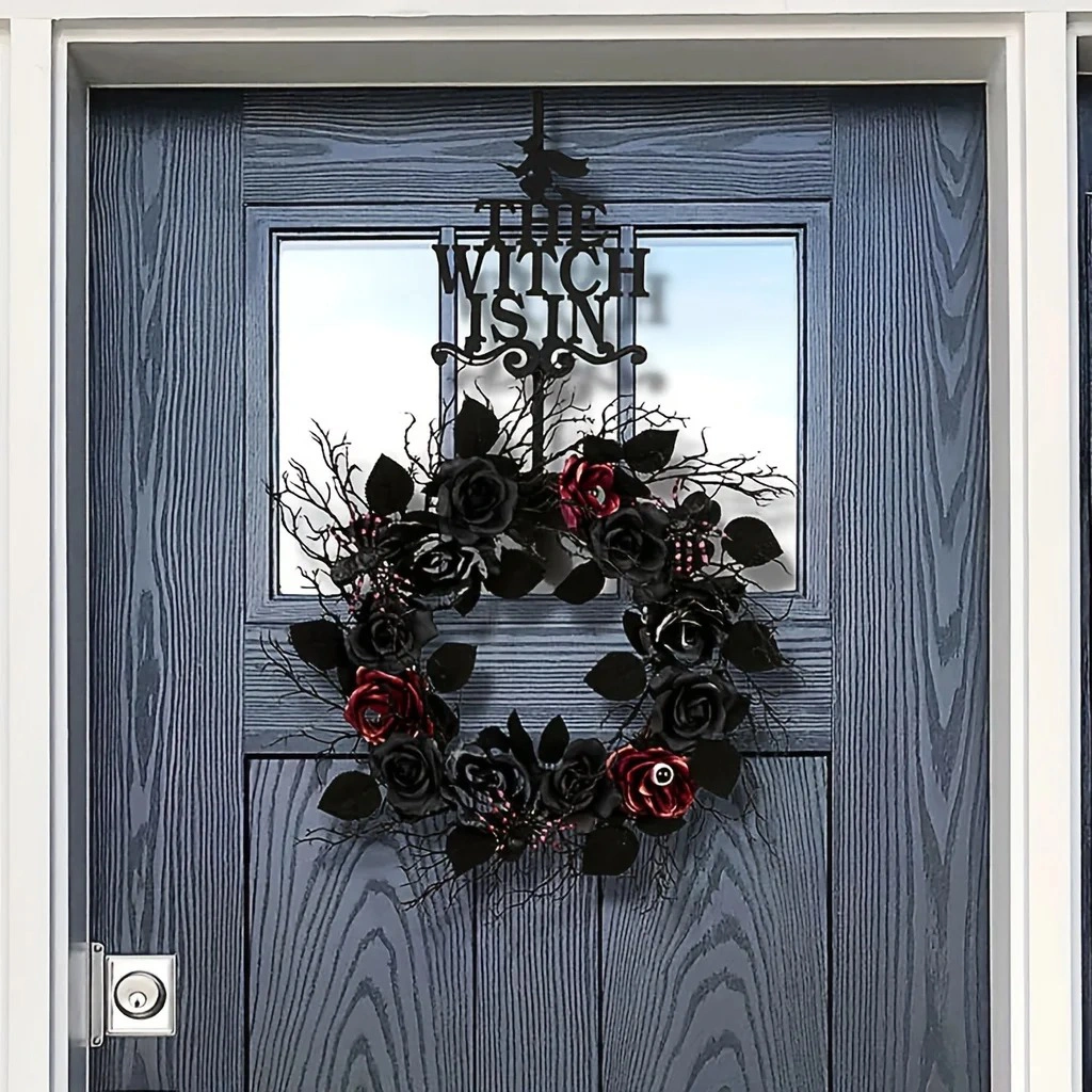 CIFbuy Heavy Duty Single Hook Wreath Hanger - Indoor Outdoor Door Wreath view 6