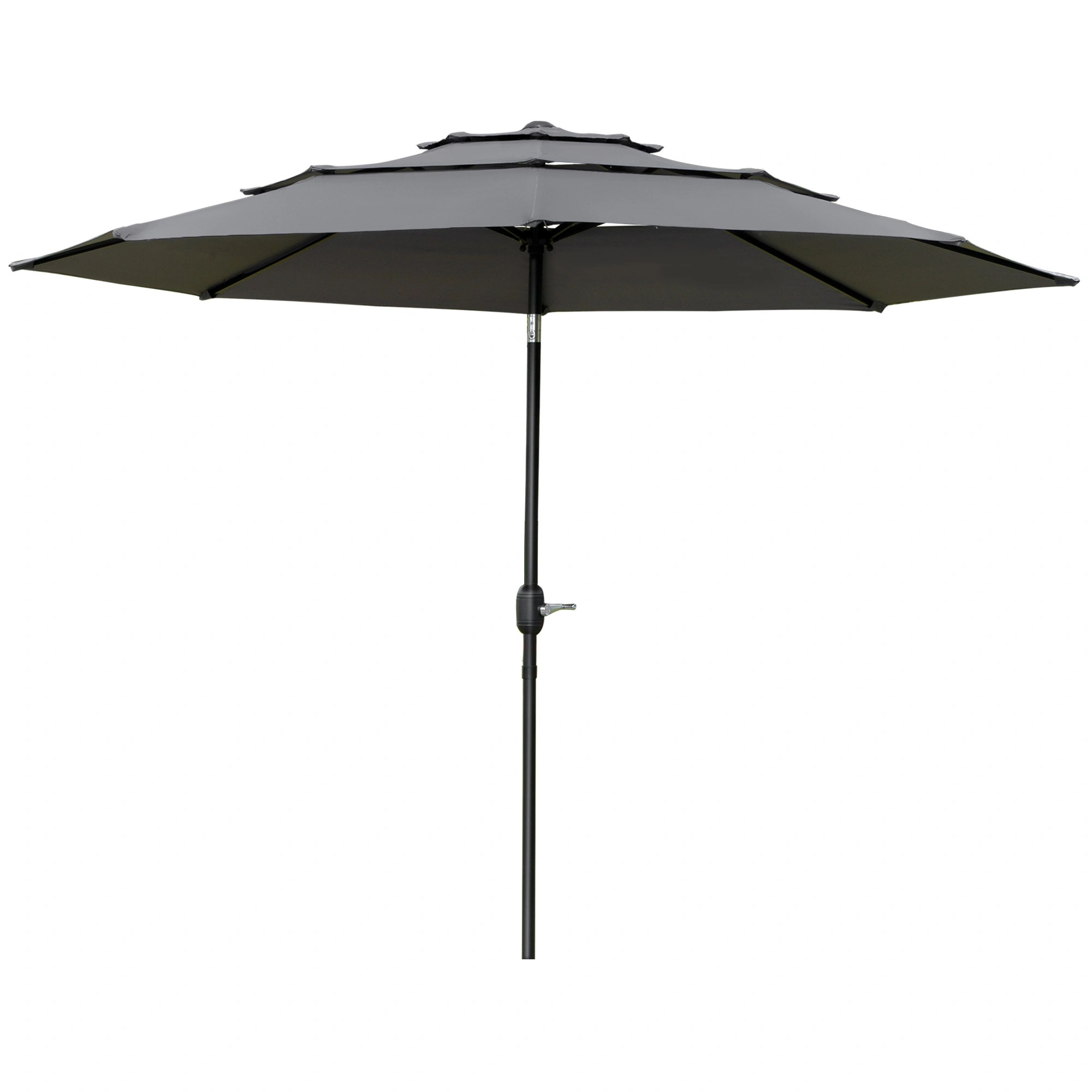 Outdoor Beach Umbrella - Large Sun Umbrella with UV Protection, Portable Canopy for Beach, Camping & Outdoor Use view 2