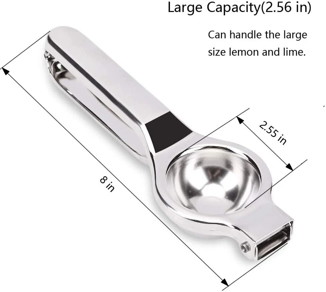 2x Portable Manual Lemon Orange Juicer - Home Citrus Fruit Squeezer Press view 3