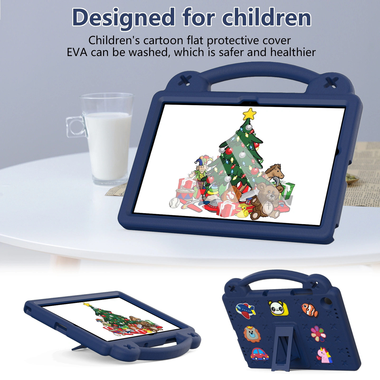 Shockproof Kids Case for Samsung Galaxy Tab A9 Plus 11" Tablet with Stand Cover view 2