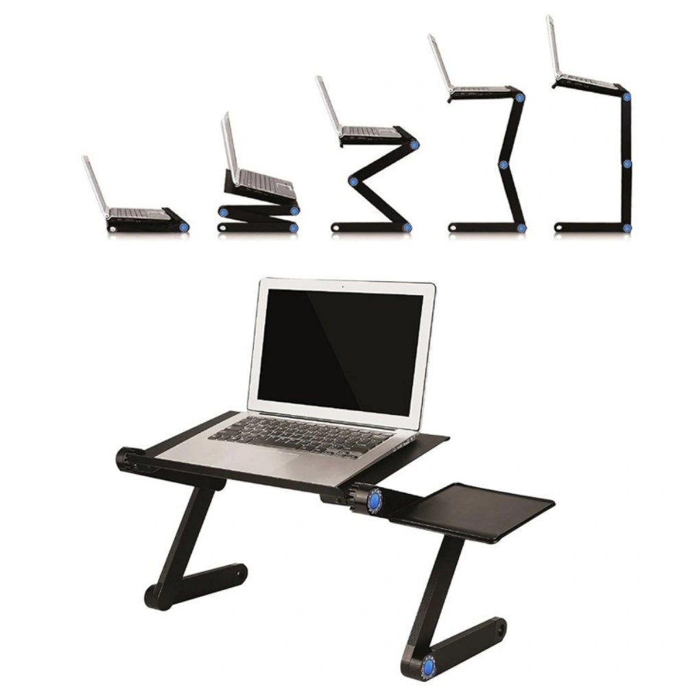 Adjustable Laptop Stand, Folding Portable Computer Table & Desk Tray for Sofa Lap Use view 4