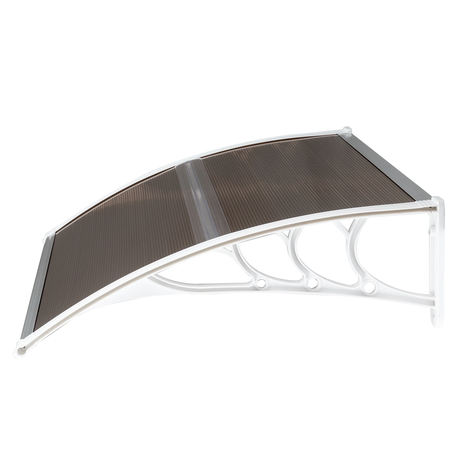 HT-100 x 80 Household Application Door & Window Rain Cover Eaves Brown Board & White Holder view 13