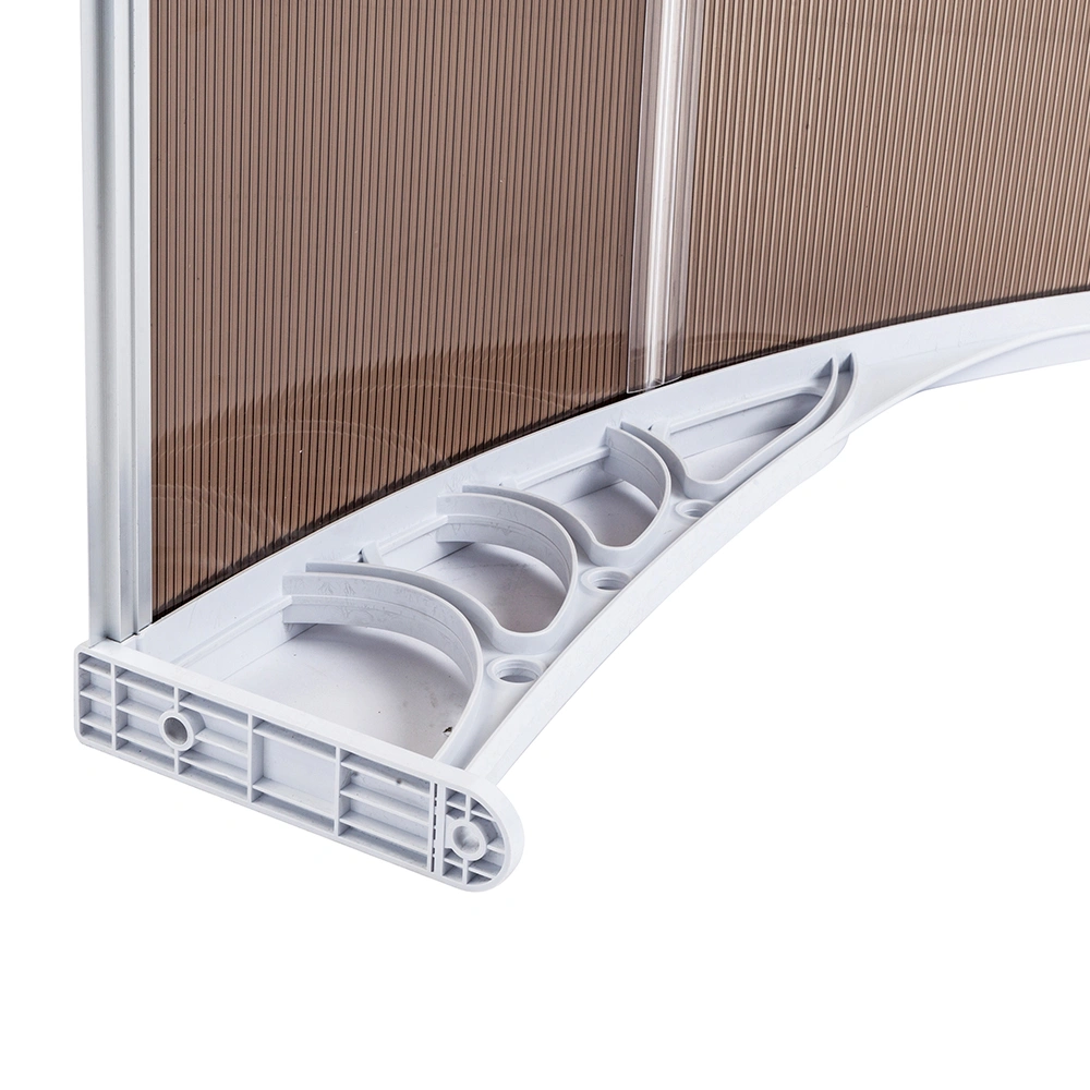 HT-100 x 80 Household Application Door & Window Rain Cover Eaves Brown Board & White Holder view 20
