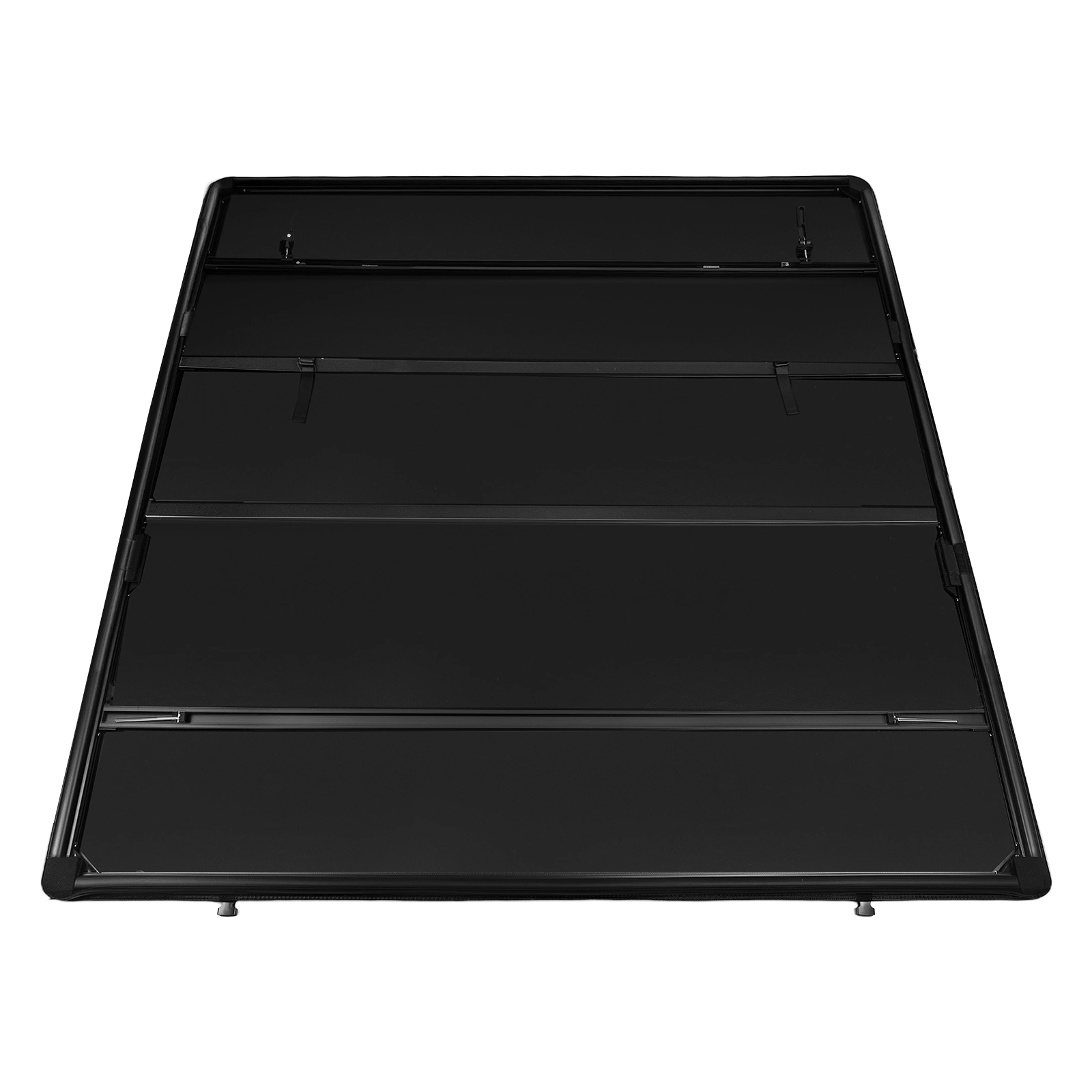 6FT Soft Tonneau fit for Toyota Tacoma 16-2025 Tri-Fold Bed Cover W/ LED Lamp