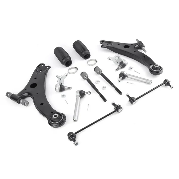 12 Pcs Front Lower Control Arm with Ball Joint fit for Toyota HIGHLANDER 2004-2007 view 6