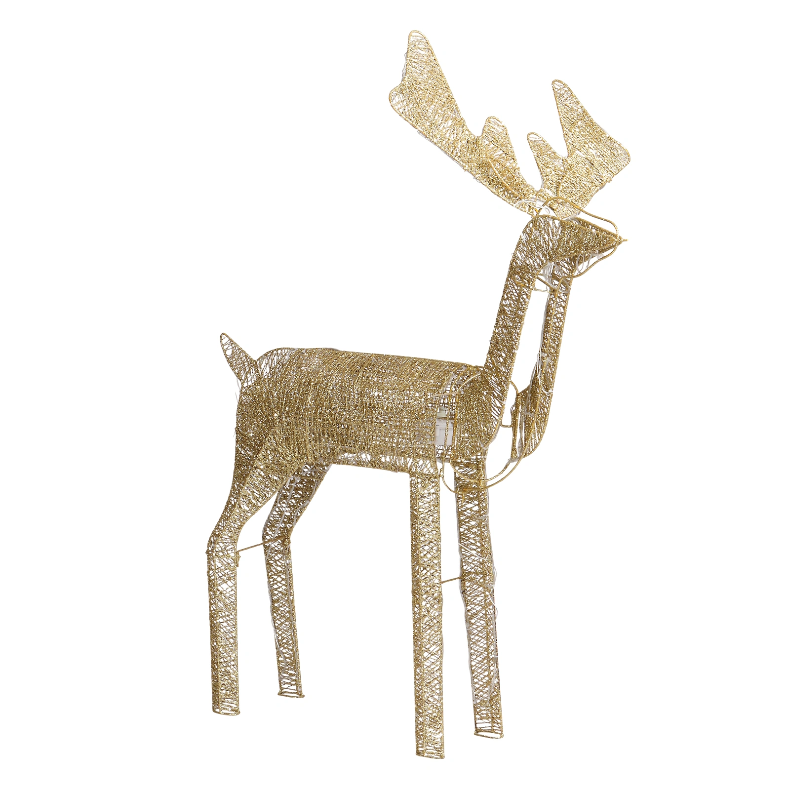 3.6FT Motorized Reindeer with Shaking Head, Outdoor Christmas Decorations with Motor & 120 Warm White LED Lights, for Xmas Outdoor Holiday Indoor Decor Lighted Holiday Displays view 14