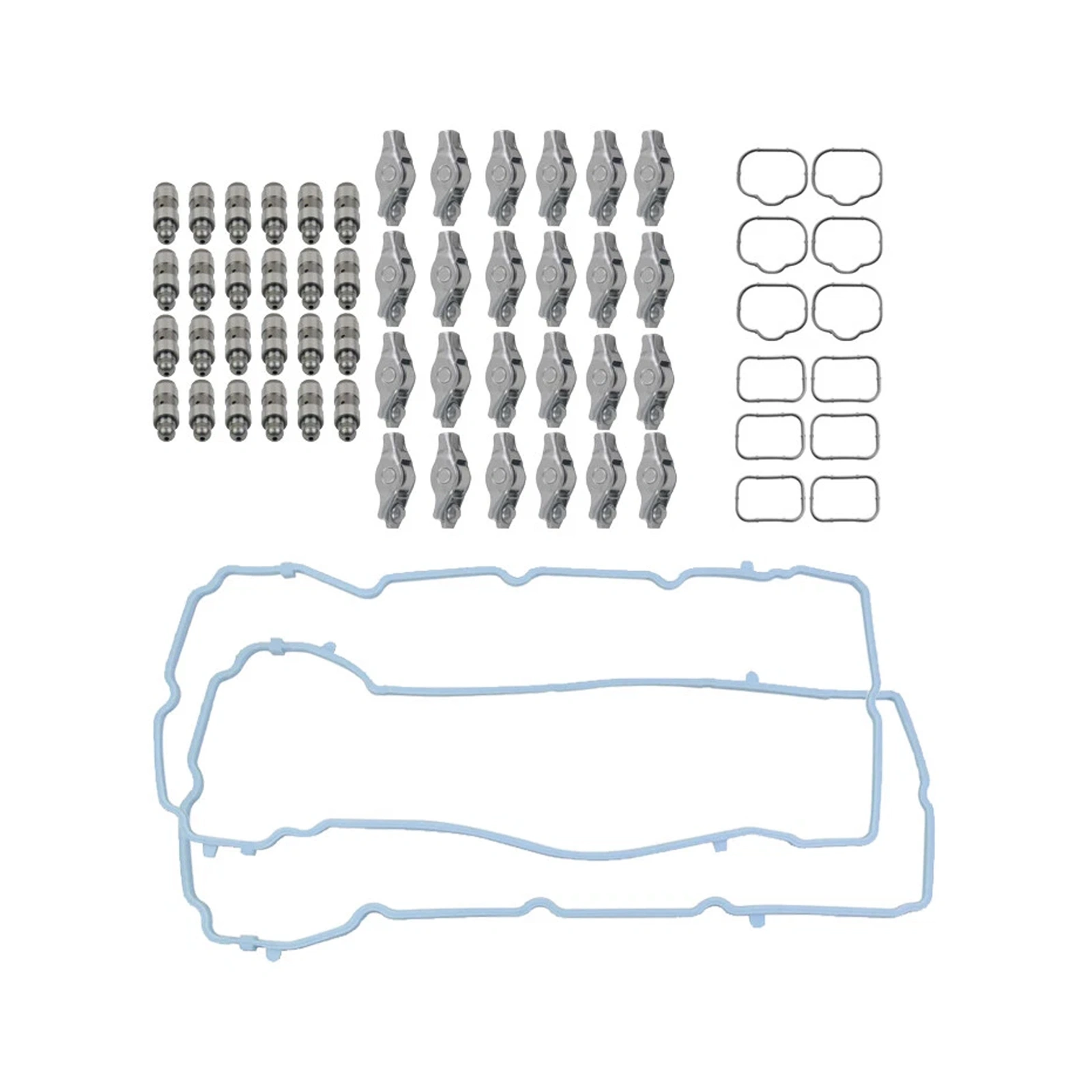 Rocker Arm Lifter Valve Cover Gaskets Kit for 11-16 3.6L V6 Chrysler 300 Dodge Challenger Jeep Grand Cherokee 5184296AH