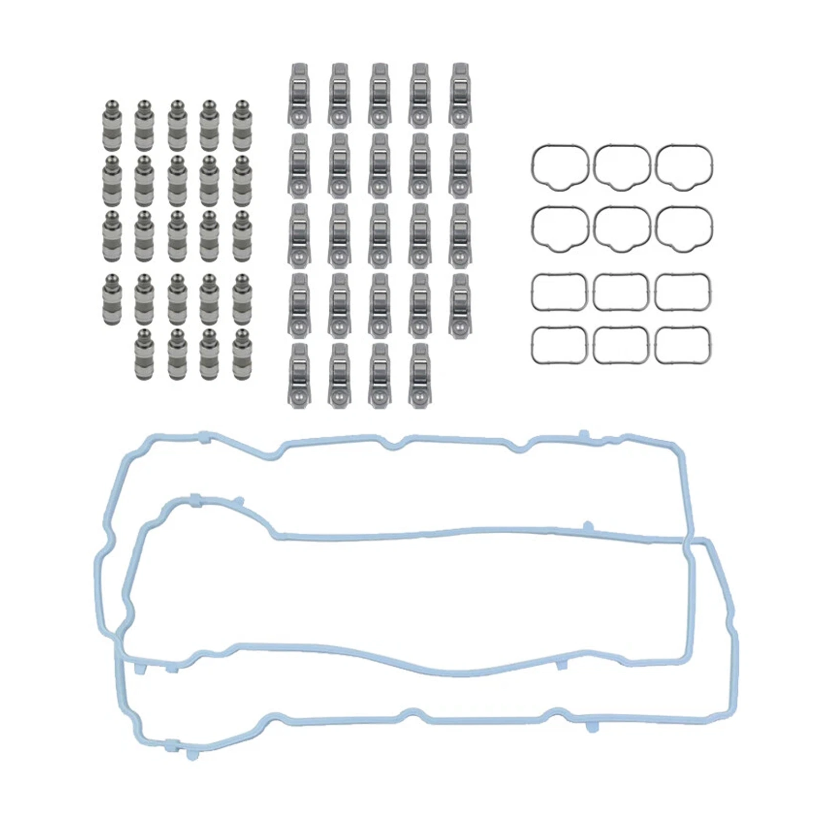Rocker Arm Lifter Valve Cover Gaskets Kit for 11-16 3.6L V6 Chrysler 300 Dodge Challenger Jeep Grand Cherokee 5184296AH view 3