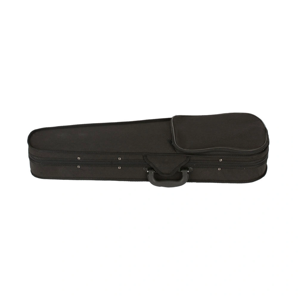 New 3/4 Acoustic Violin Case Bow Rosin Black view 10