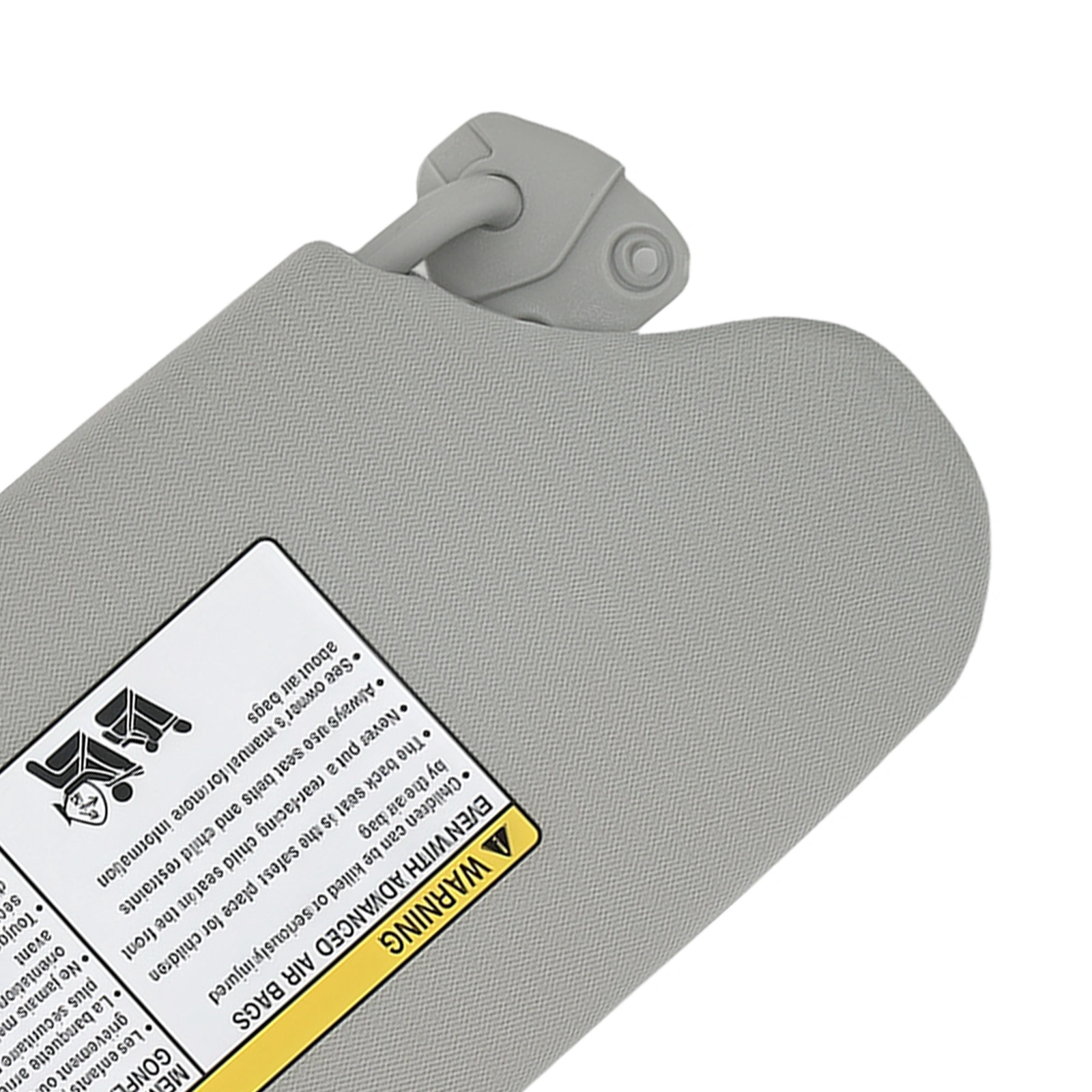Driver Side Sun Visor with Light for Nissan Altima 2013-2018, Gray UV Resistant, OE 96401-3TA2A view 3