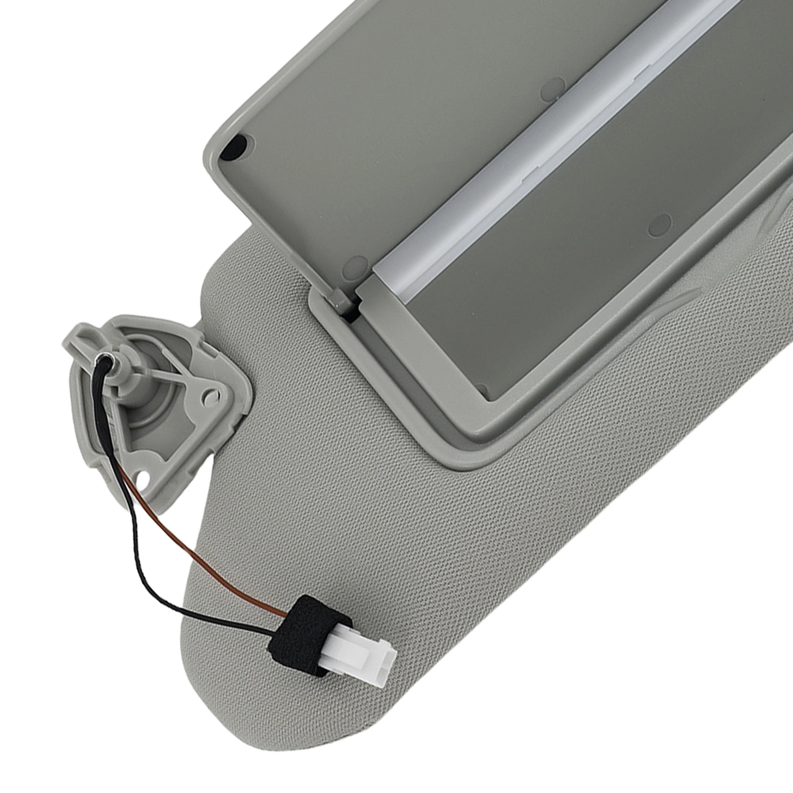 Driver Side Sun Visor with Light for Nissan Altima 2013-2018, Gray UV Resistant, OE 96401-3TA2A view 7
