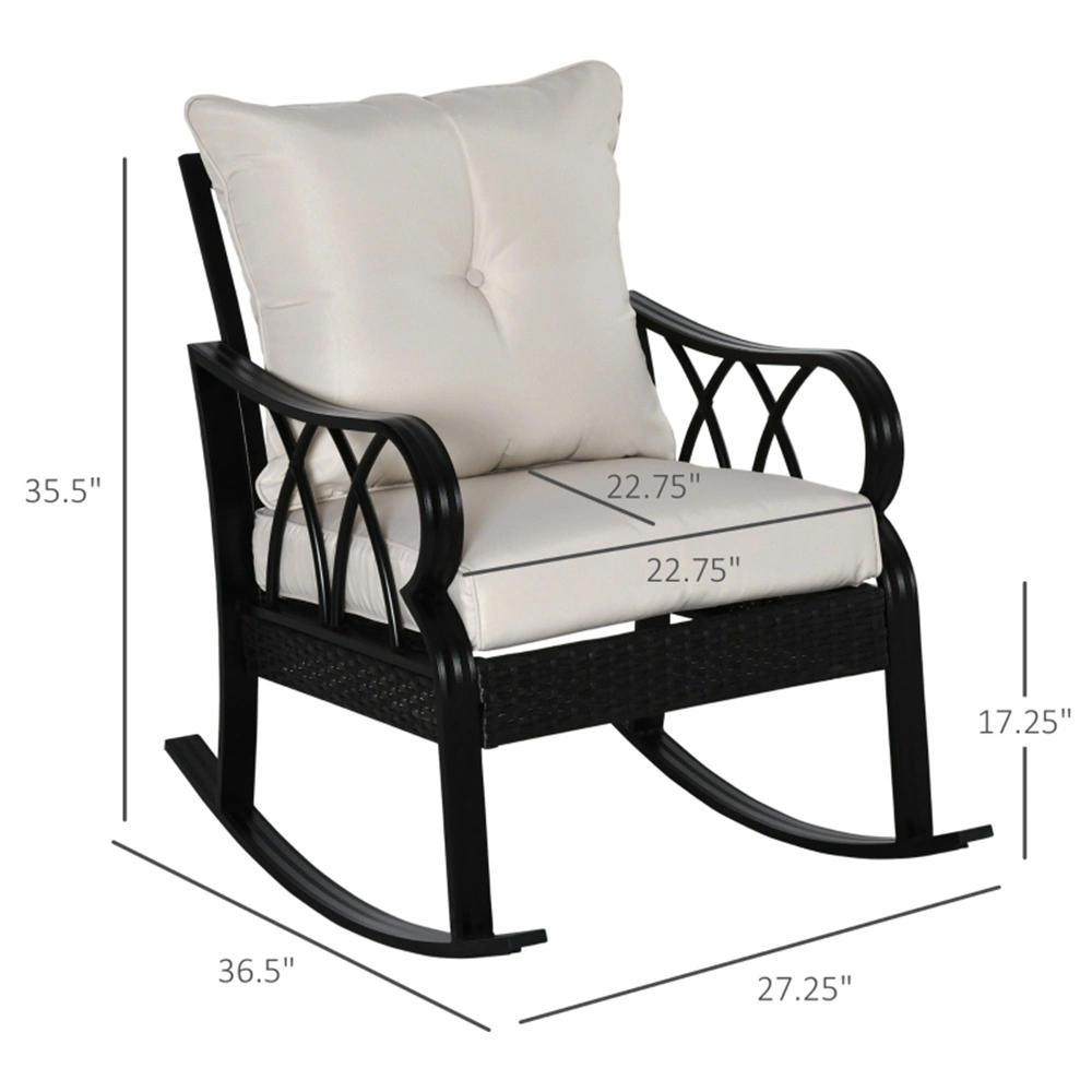 Garden chair / Rocking Chair ( Amazon Shipping)(Prohibited by WalMart) view 3