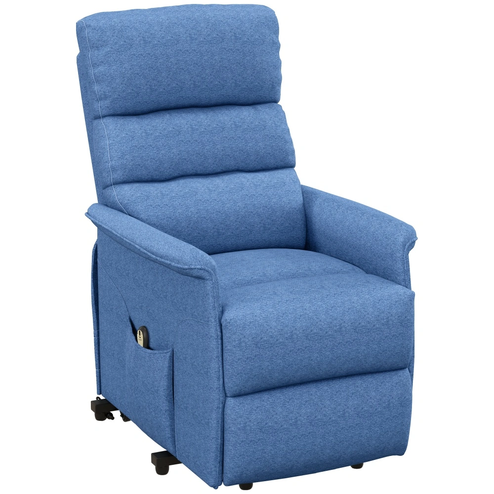 Riser Recliner Chair with USB Charging Port, Power Lift Recliner for Elderly, Large Capacity Cushion, Removable Armrests, Home Living Room Sofa view 3