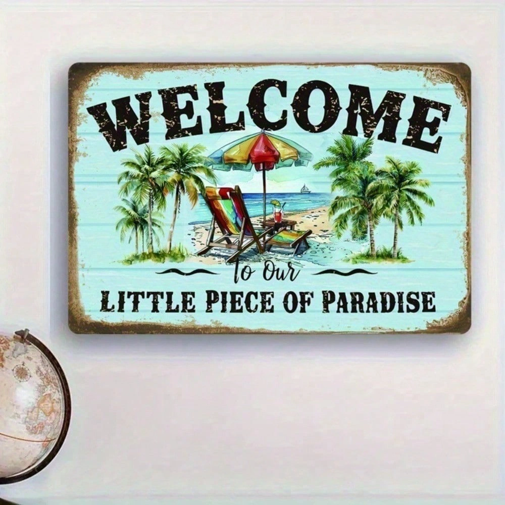 CIFbuy 8x12 Inch ( 20.3x30.5cm) Aluminum Sign for Home (TikTok, temu pick-up service)