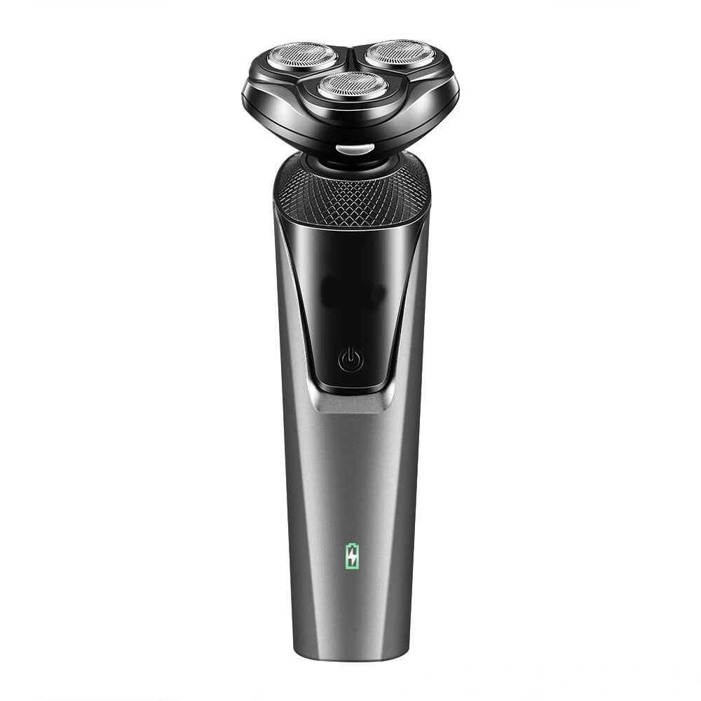 USB Rechargeable 3-in-1 Men's Beard & Nose Hair Trimmer, Multi-Function Electric Shaver & Grooming Machine view 2