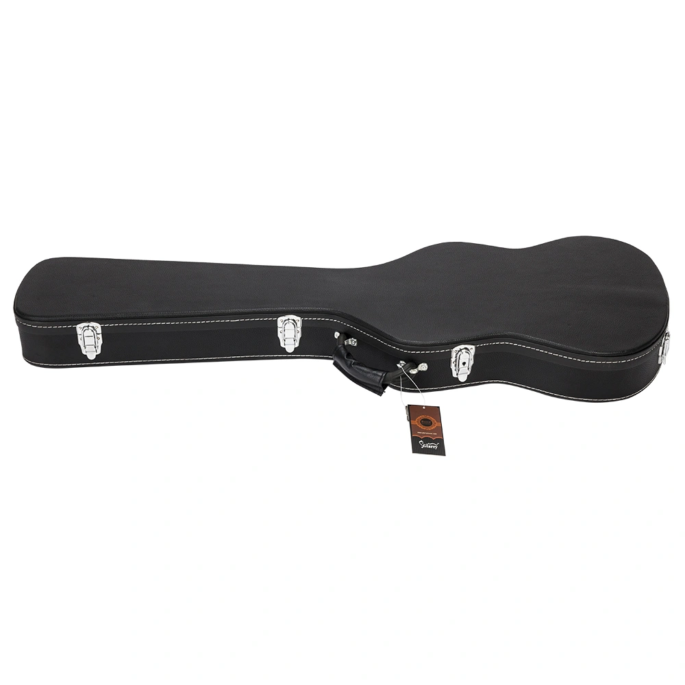 High Grade Electric Bass Microgroove Hard Case Black