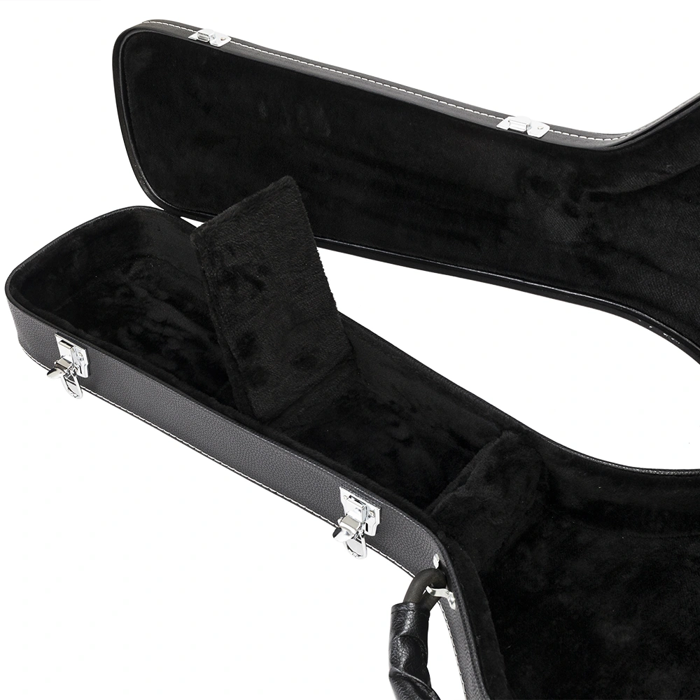 High Grade Electric Bass Microgroove Hard Case Black view 7