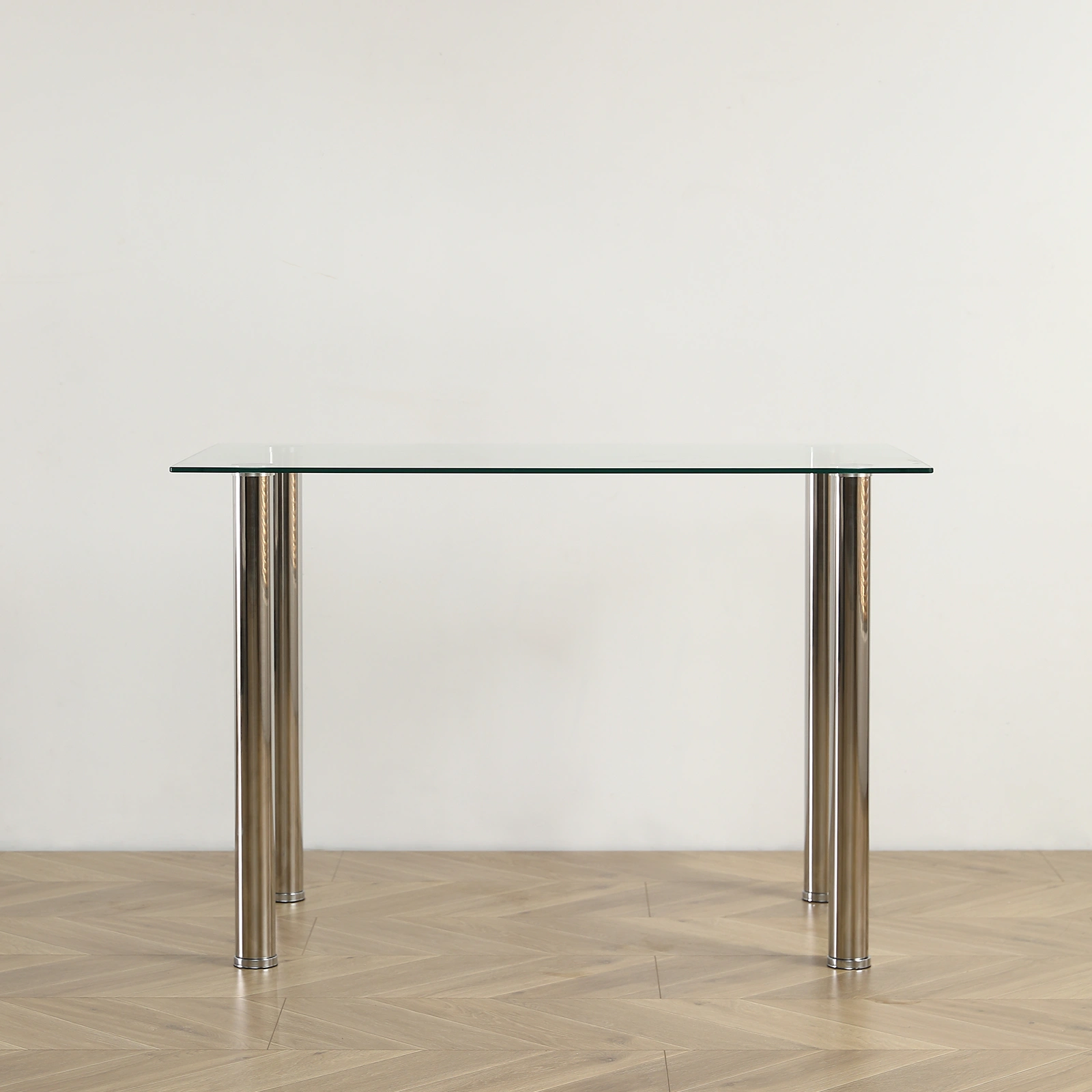 110CM Clear Color Dining Table Set (This product will be split into two packages) view 28