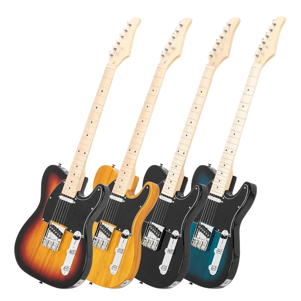 Maple Fingerboard GTL Electric Guitar SS Pickup Transparent Yellow view 21