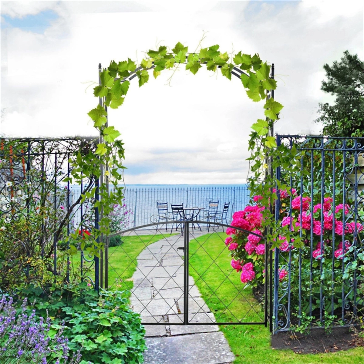 Metal Garden Arch Amazon ShippingProhibited by WalMart